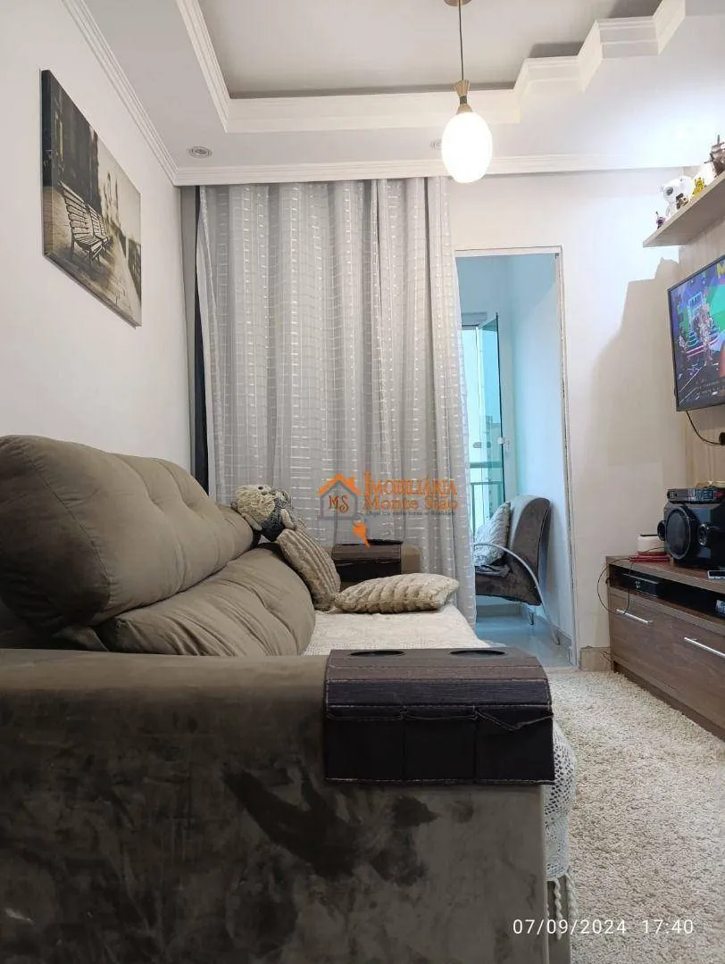 Imagem Apartamento com 2 dormitórios à venda, 55 m² por R$ 399.000,00 - Centro - Guarulhos/SP