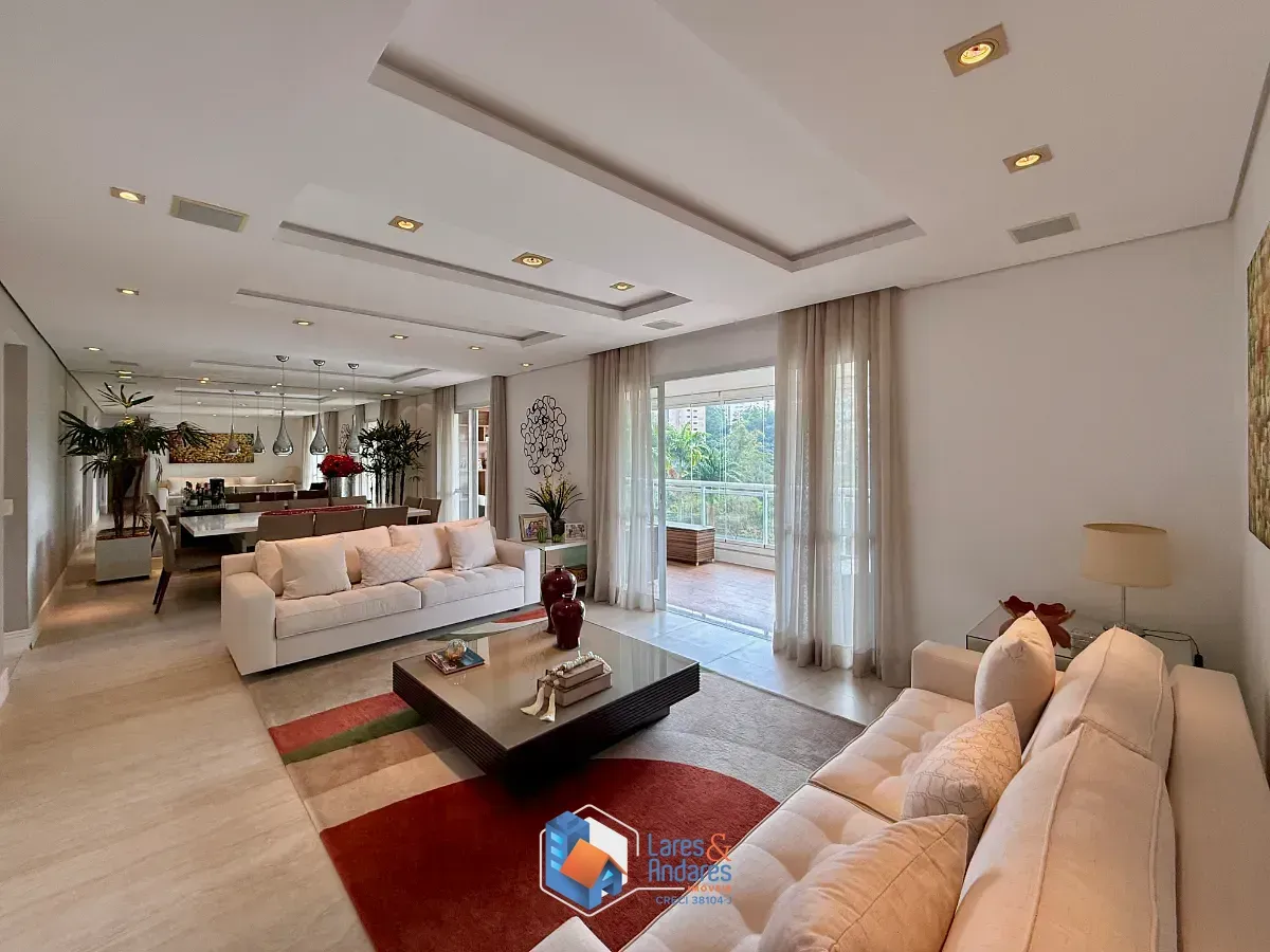 Imagem Apartamento para venda em Vila Andrade com 4 quartos, sendo 3 suítes, 200m²