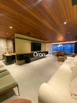 Imagem Apartamento mobiliado com 4 dormitórios à venda, 224 m² por R$ 2.790.000 - Setor Marista - Goiânia/GO