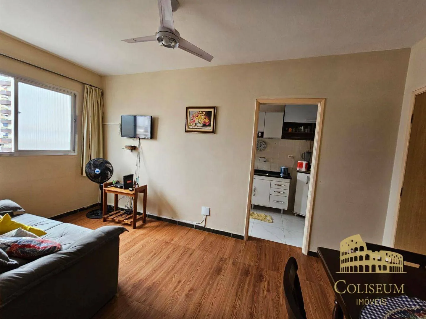 Imagem Apartamento com 1 dormitório à venda, 48 m² por R$ 265.000,00 - Vila Assunção - Praia Grande/SP