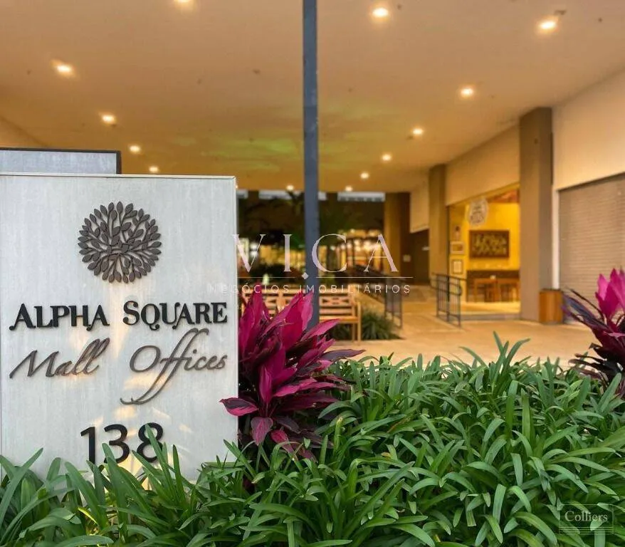 Imagem Alphaville |Alpha Square, sala comercial 48m², andar alto e 1 vaga |360 mil