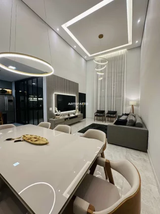 Imagem Casa à venda em Franca, Residencial Tellini, PORTEIRA FECHADA e 3 suítes