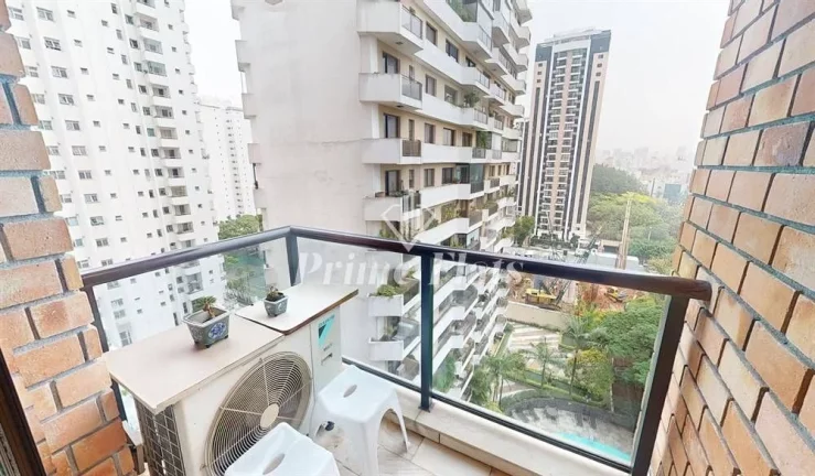 Imagem Flat disponível para venda no Moema Comfort Residence, com 40m², 1 dormitório e 1 vaga