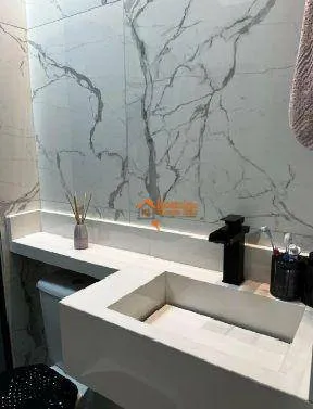 Imagem Apartamento com 2 dormitórios para alugar, 44 m² por R$ 1.714,00/mês - Água Chata - Guarulhos/SP