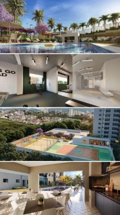 Imagem Apartamento com 2 dormitórios à venda, 57 m² por R$ 442.134,88 - Mogi Moderno - Mogi das Cruzes/SP