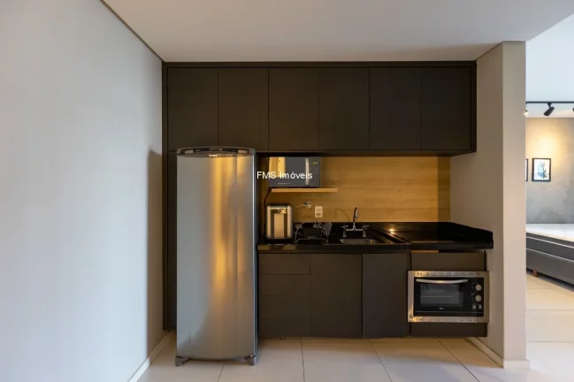 Imagem Apartamento à venda em São Paulo-SP, Itaim Bibi: 1 quarto, 1 sala, 1 banheiro, 1 vaga de garagem, 48m². Venha conferir!