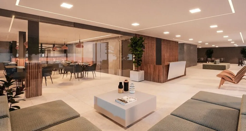 Imagem Apartamento em Cabo Branco com 45 m², 2 suítes e possibilidade de divisão em dois flats. Ideal para morar ou rentabilizar.