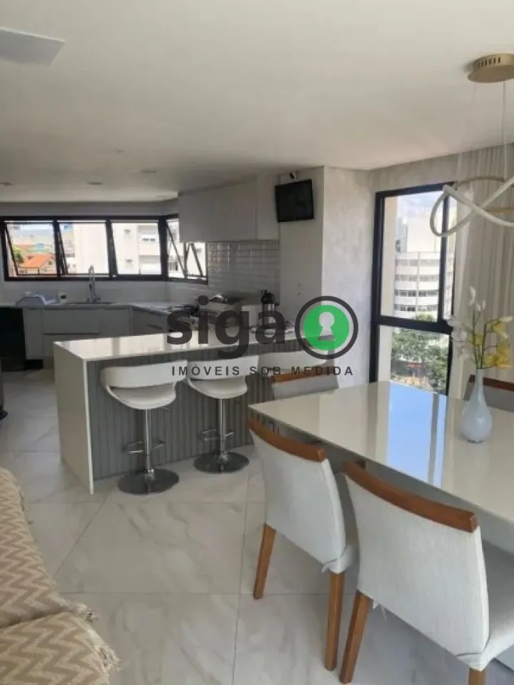 Imagem Apartamento reformado no Parque da Mooca com 156 m², 2 suítes e 3 vagas fixas