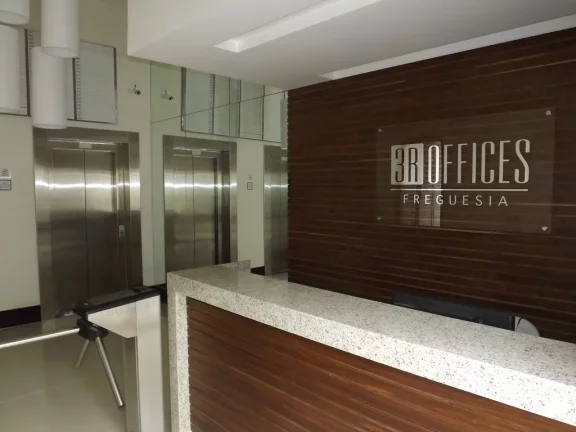 Imagem Sala comercial com 1 banheiro e 1 vaga de garagem na Freguesia (Jacarepaguá), Rio de Janeiro-RJ: 22,07 m² à venda!