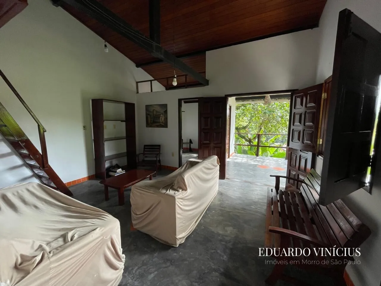 Imagem Casa 2 Dormitórios com Jardim na Lagoa em Morro de São Paulo