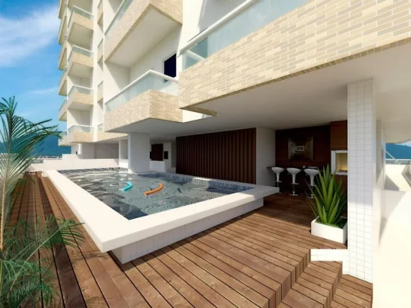 Imagem APARTAMENTO COM 90 m² - BOQUEIRAO - PRAIA GRANDE SP