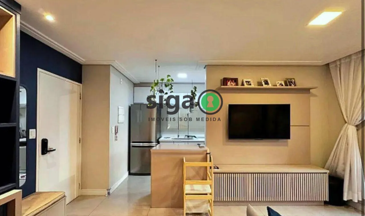Imagem Apartamento à venda, com 68m2 e 2 dormitórios, no Brooklin.