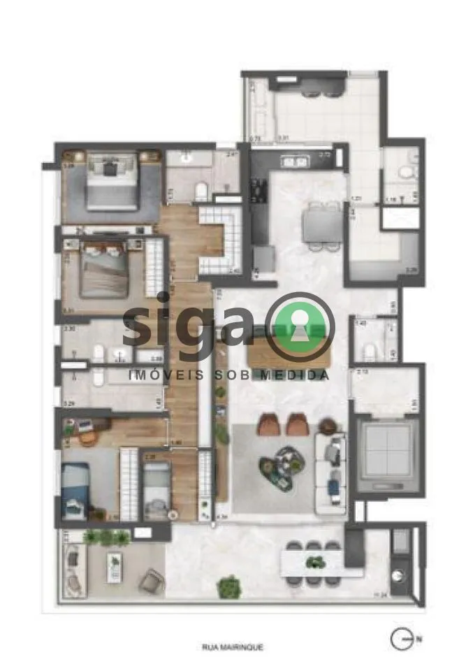 Imagem Apartamento para venda no Ibirapuera, São Paulo - SP
