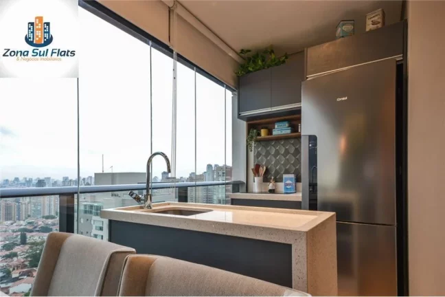 Imagem Apartamento à Venda Na Vila Mariana Com 1 Suíte e 1 Vaga - Semi-Mobiliado