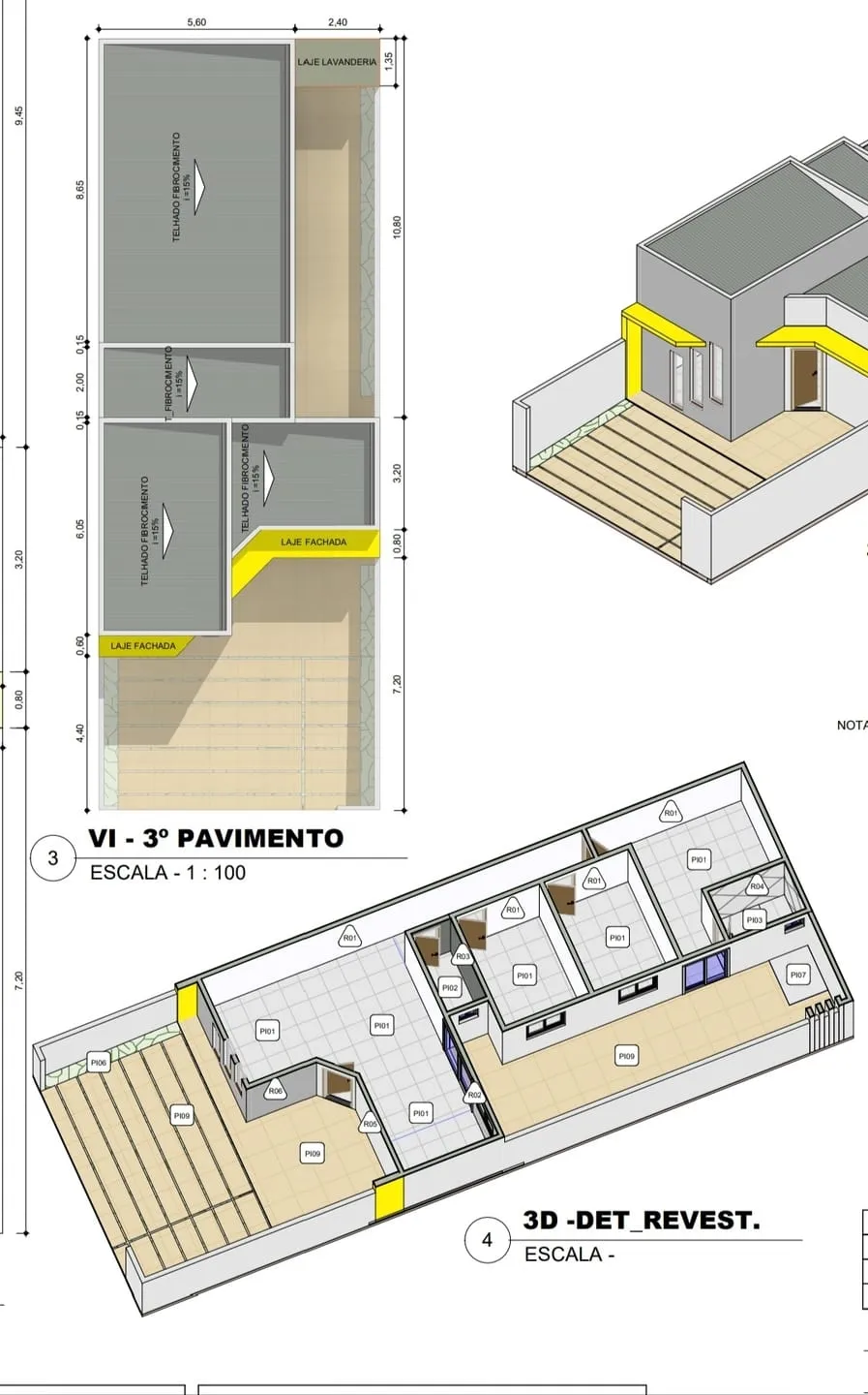 Imagem Casa para Locação 3 Quartos, 1 Suite, 2 Vagas, 176M², Res. Santa Clara, Pindamonhangaba - SP