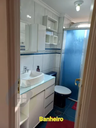 Imagem Apartamento de 2 dorms, 2 salas, 1 banheiro, 1 vaga com 54m² em Taboão, Diadema