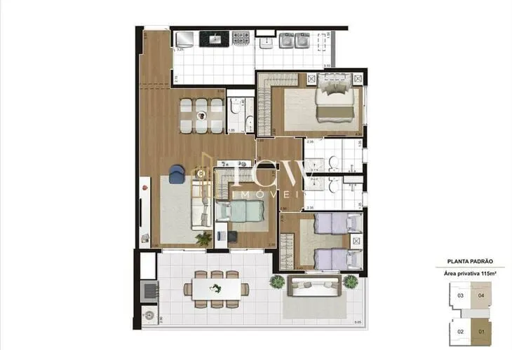 Imagem Apartamento à Venda | 115m2 | Ipiranga, São Paulo/SP