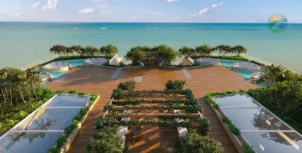 Imagem Cobertura de luxo 04 suites, 309,59m2, em Cabo Branco, João Pessoa, Paraíba.