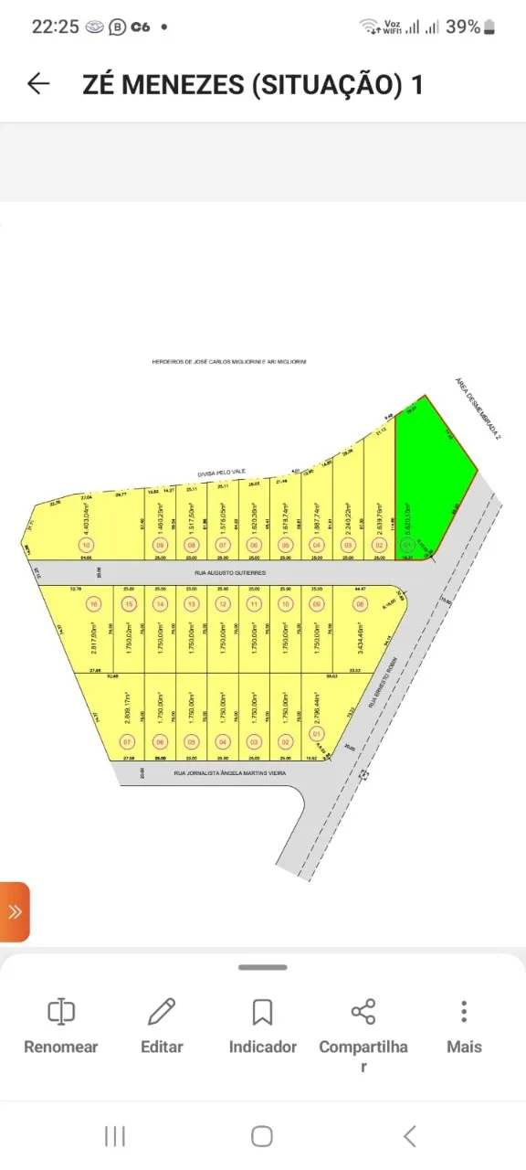 Imagem AREA RESIDENCIAL em SOROCABA - SP, ÉDEN