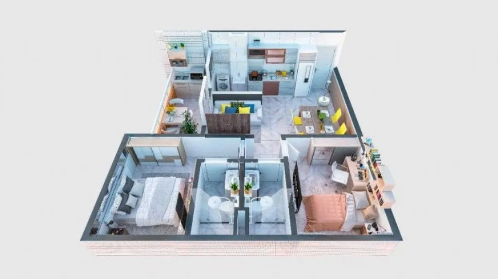 Imagem Apartamento à Venda em Guilhermina, Praia Grande - SP