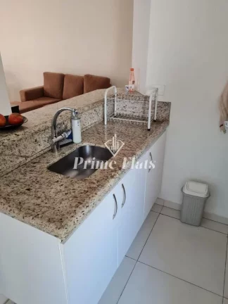 Imagem Flat disponível para locação no Condomínio Edifício Magic Place Guarará de 55m², com 1 dormitório e 1 vaga de garagem