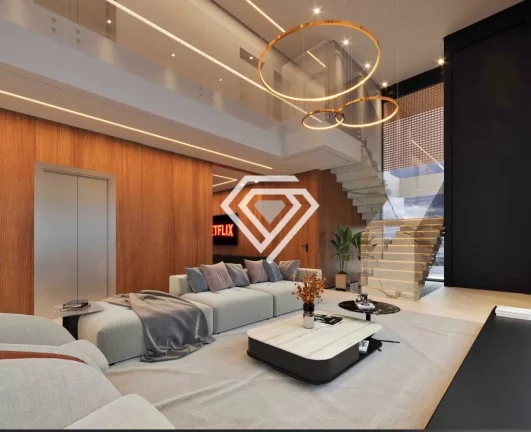 Imagem Sobrado 4 Suítes, 340 m² c/ lazer à venda no Condomínio Alphaville