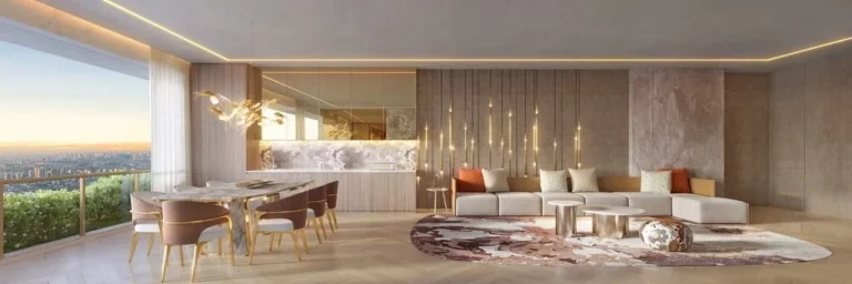 Imagem On The Sky Bela Cintra: Apartamento à venda na Consolação, São Paulo-SP, com 1 quarto, 1 suíte, 2 banheiros e 56m² de área.