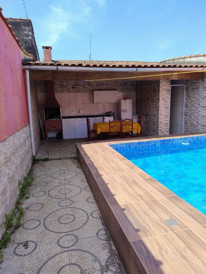Imagem Casa para Venda em Itanhaém, Jamaica (Praia), 2 dormitórios, 1 suíte, 2 banheiros, 3 vagas