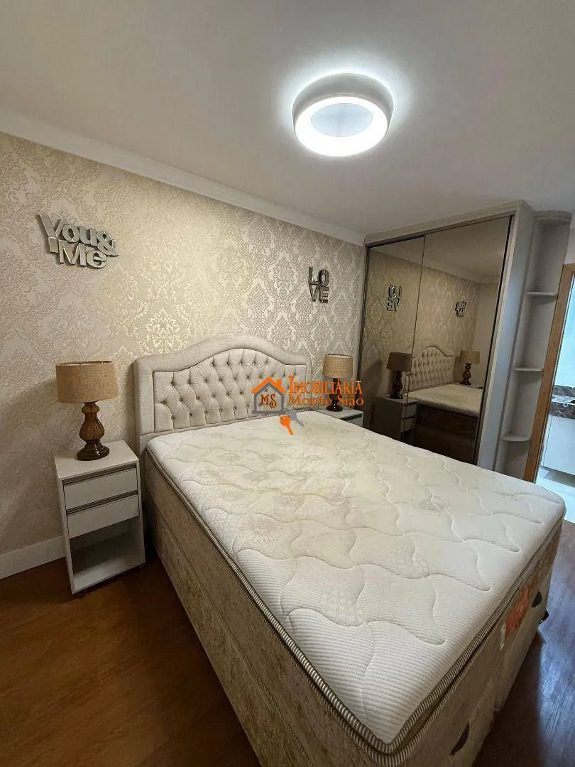 Imagem Apartamento com 2 dormitórios para alugar, 66 m² por R$ 6.500,00/mês - Jardim Flor da Montanha - Guarulhos/SP