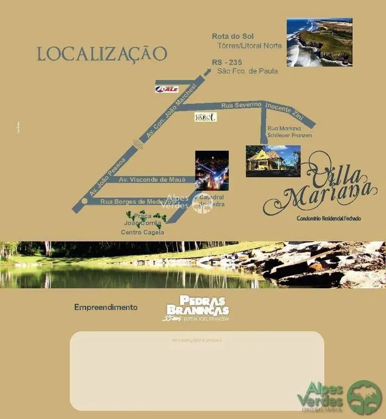 Imagem Terreno em Condomínio, 450m2, à venda em Canela, Centro