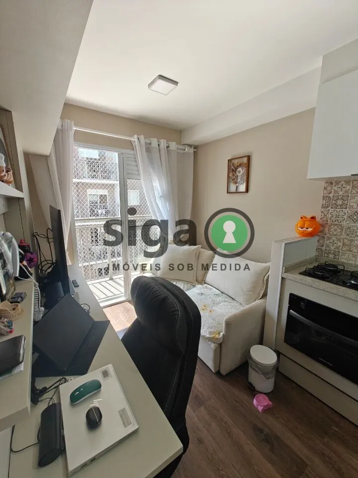 Imagem Apartamento 1 dormitório e 1 vaga na Chácara Santo Antônio - próximo a estação João Dias