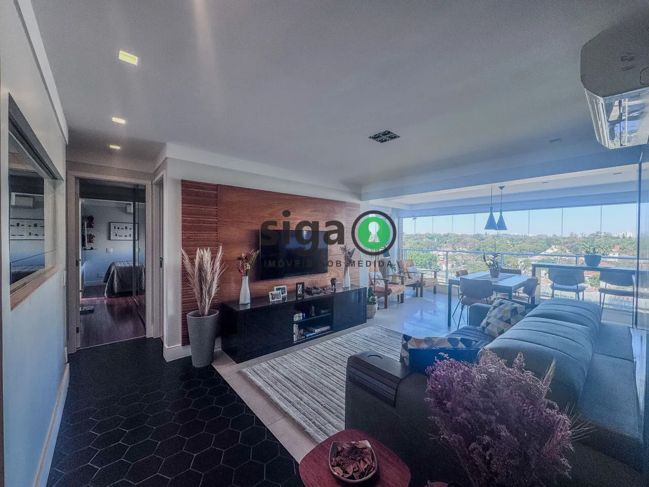 Imagem Apartamento à venda no Campo Belo de 89m² mobiliado, 2 dormitórios e 2 vagas