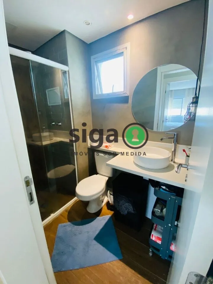 Imagem Apartamento moderno com 3 quartos, varanda integrada e acabamento de alto padrão