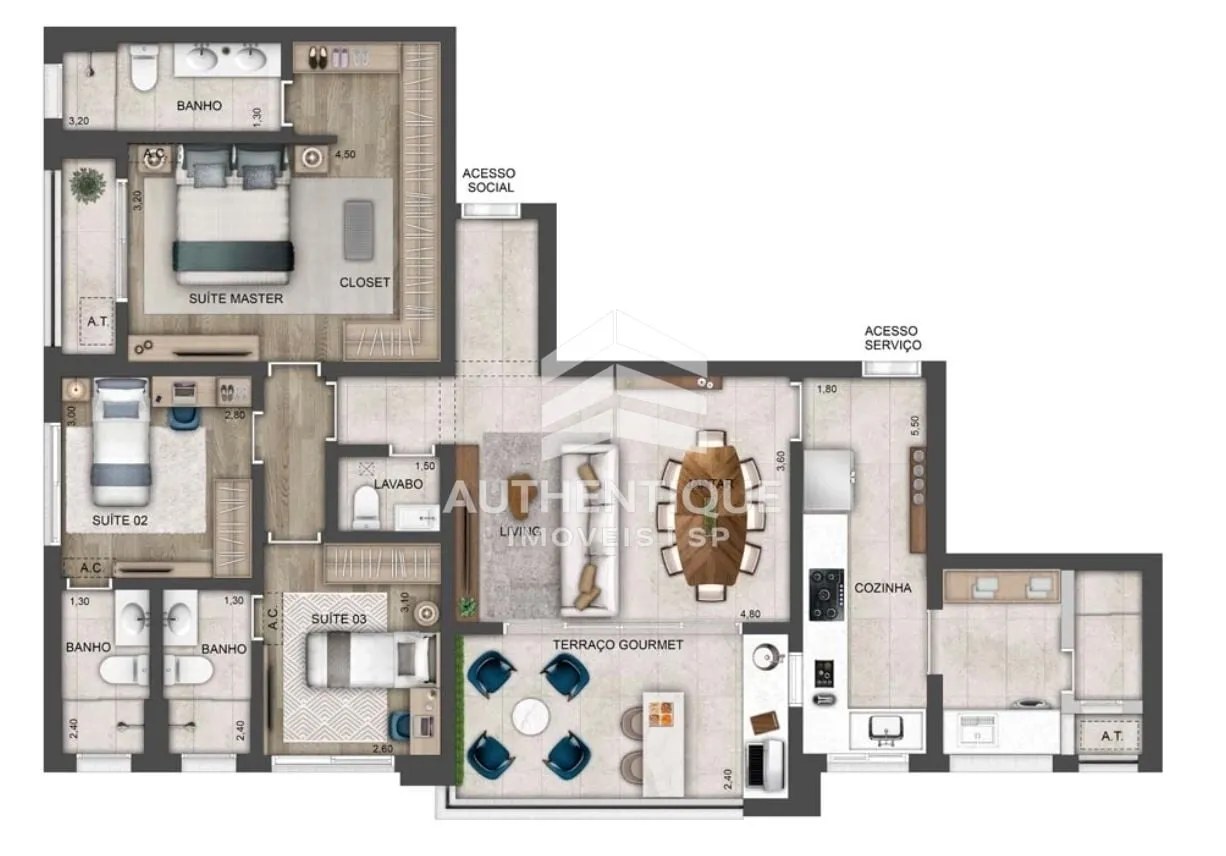 Imagem LEDGE BROOKLIN - Apartamento à venda no bairro Brooklin - São Paulo/SP, Zona Sul