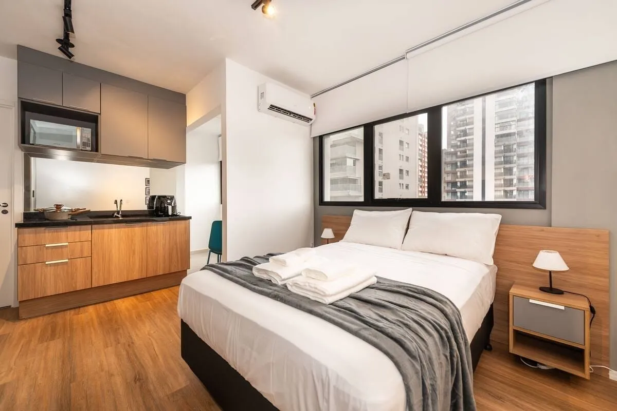 Imagem Apartamento com 1 Quarto para alugar, 25m² - Consolação