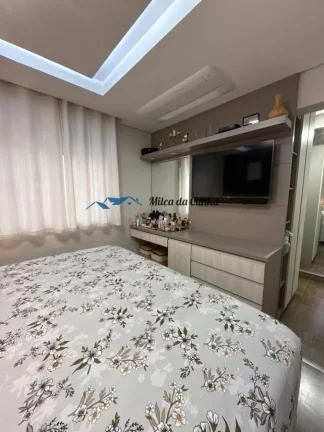 Imagem Lindo Apartamento à Venda, Condomínio Domo Life, com 3 Dormitórios, sendo 1 suíte master com closet, Varanda Gourmet, 2 vagas, Centro, São Bernardo do Campo