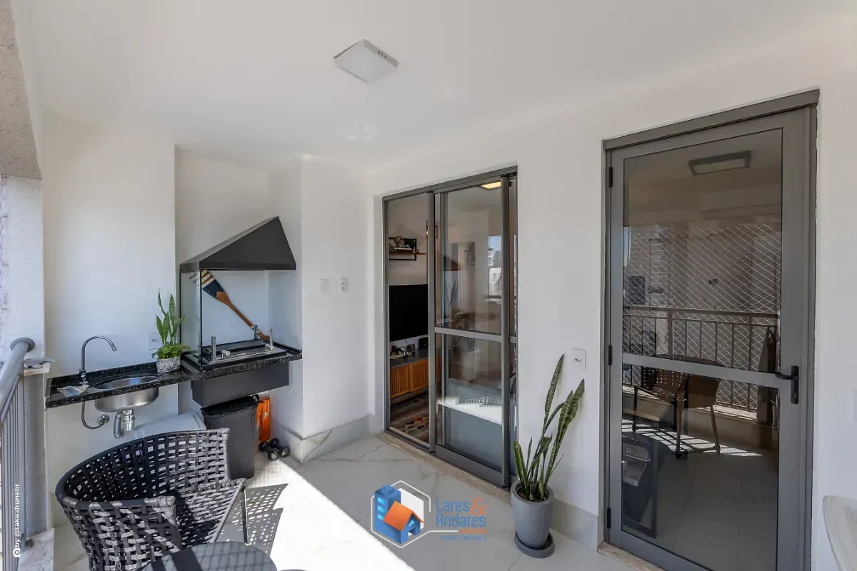 Imagem Apartamento para venda em Chácara Santo Antônio (Zona Sul) com 2 quartos, sendo 1 suíte, 58m²