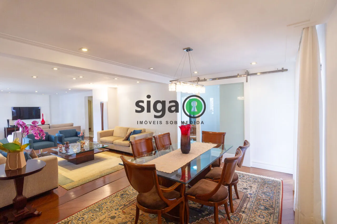Imagem Apartamento de 272m² com 5 Quartos à Venda em Campo Belo!