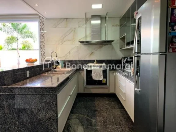 Imagem Belíssima Casa de Condomínio à Venda no Alphaville Dom Pedro 2 em Campinas. Com 4 Quartos, 3 suí...