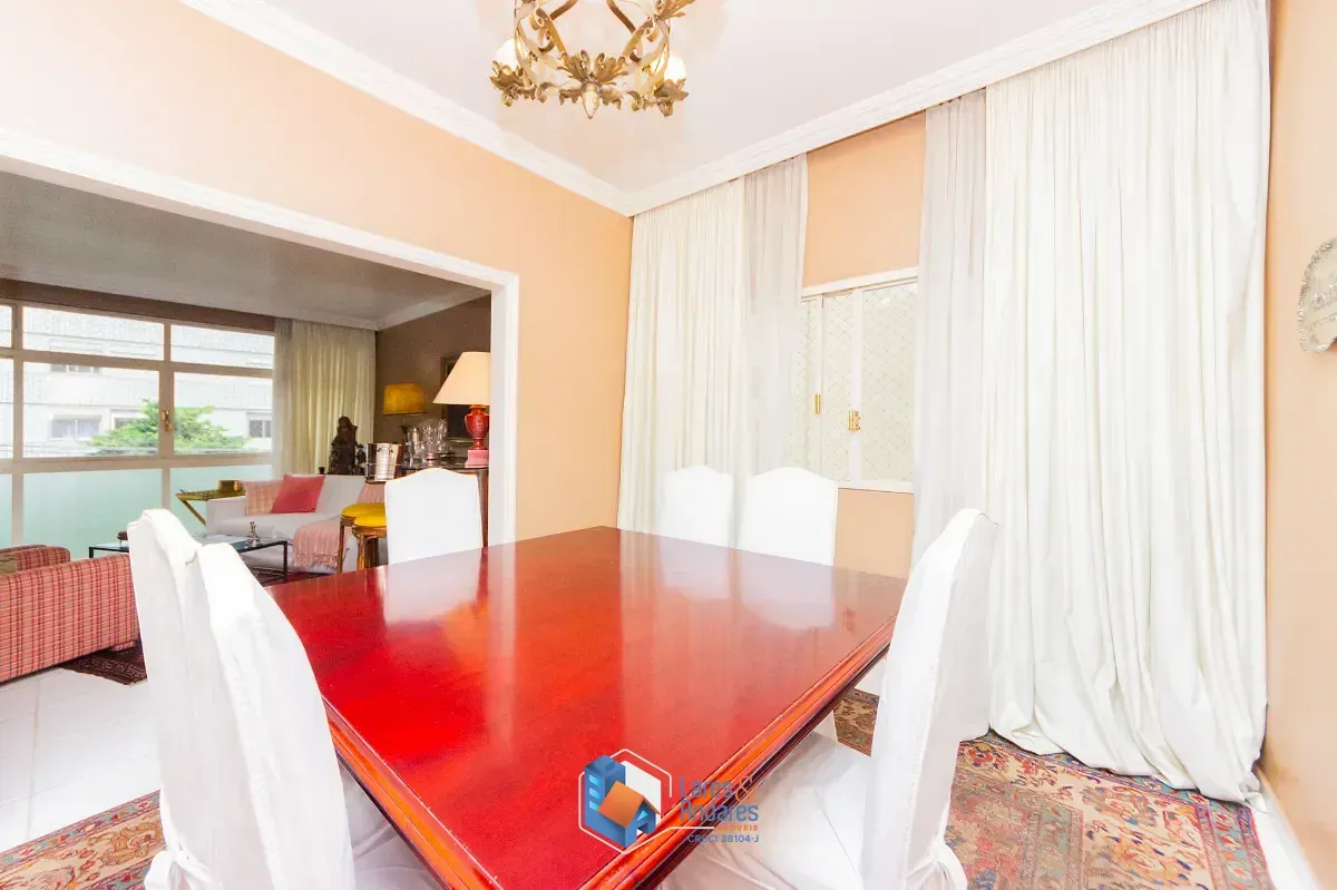 Imagem Apartamento para venda em Santa Cecília com 3 quartos, sendo 2 suítes, 208m²