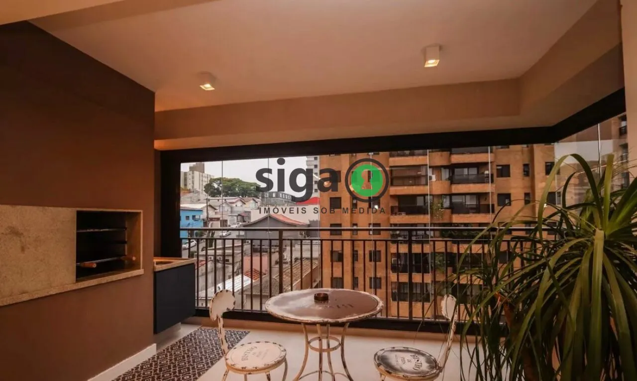 Imagem Apartamento com 2 suítes e varanda com churrasqueira, pronto para morar
