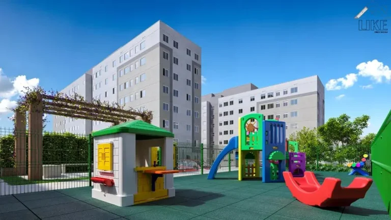 Imagem LANÇAMENTO - ZONA SUL/SJC - Ape de 02 quartos com elevador - de 35,27m² a 38,59m² - Entra no plano do governo