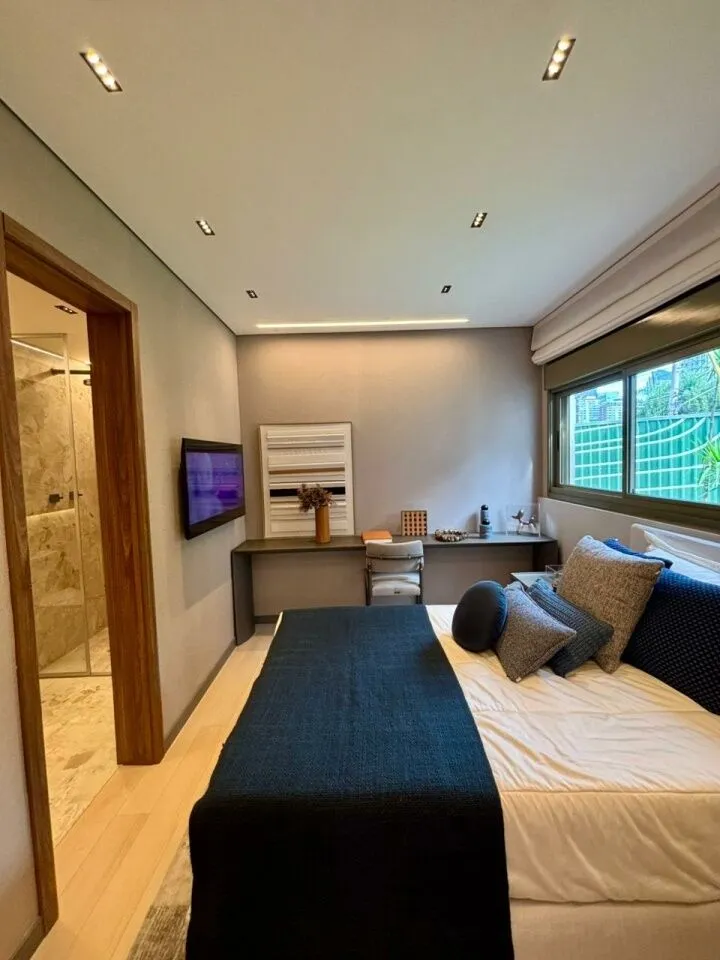 Imagem Apartamento de 114m², 2 suítes, 2 vagas determinadas, Gerador FULL