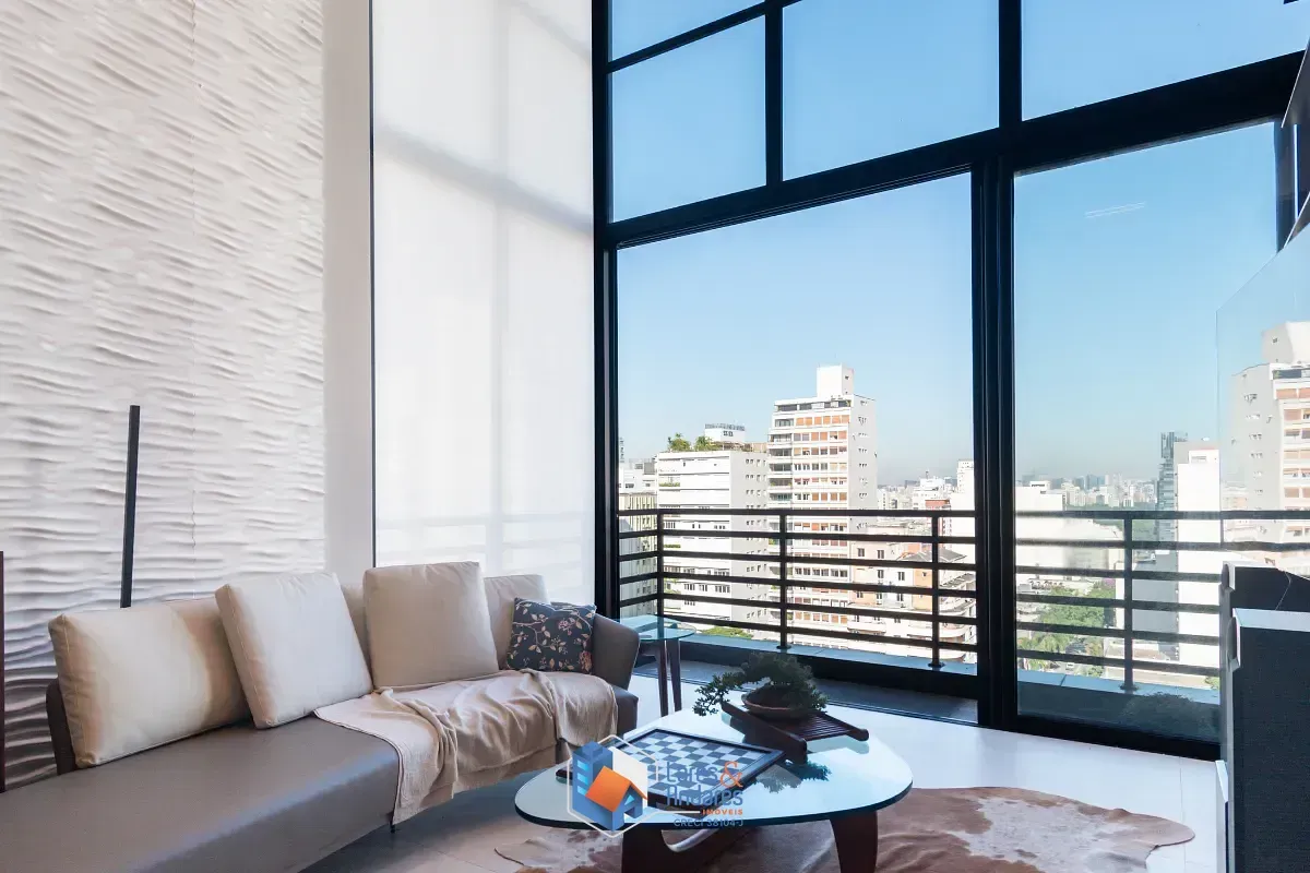Imagem Duplex para venda em Jardim Paulista com 2 quartos, sendo 2 suítes, 108m²