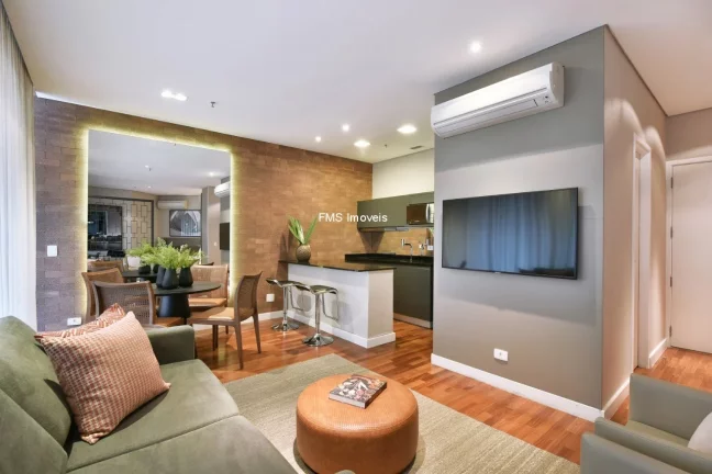 Foto do imóvel Apartamento com 65m2 e 2 vagas na Vila Olímpia
