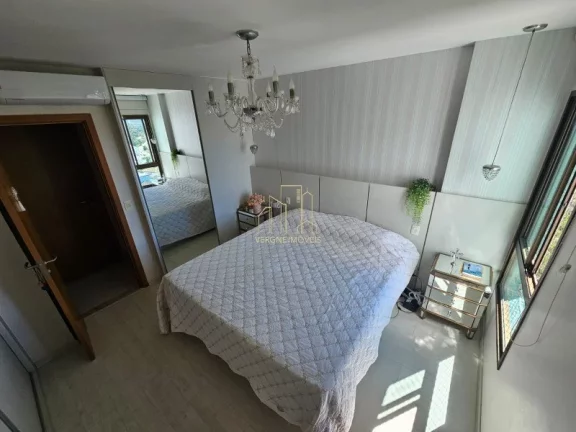 Imagem Apartamento alto luxo com três suítes vista mar varanda gourmet a venda na Colina A em Patamares
