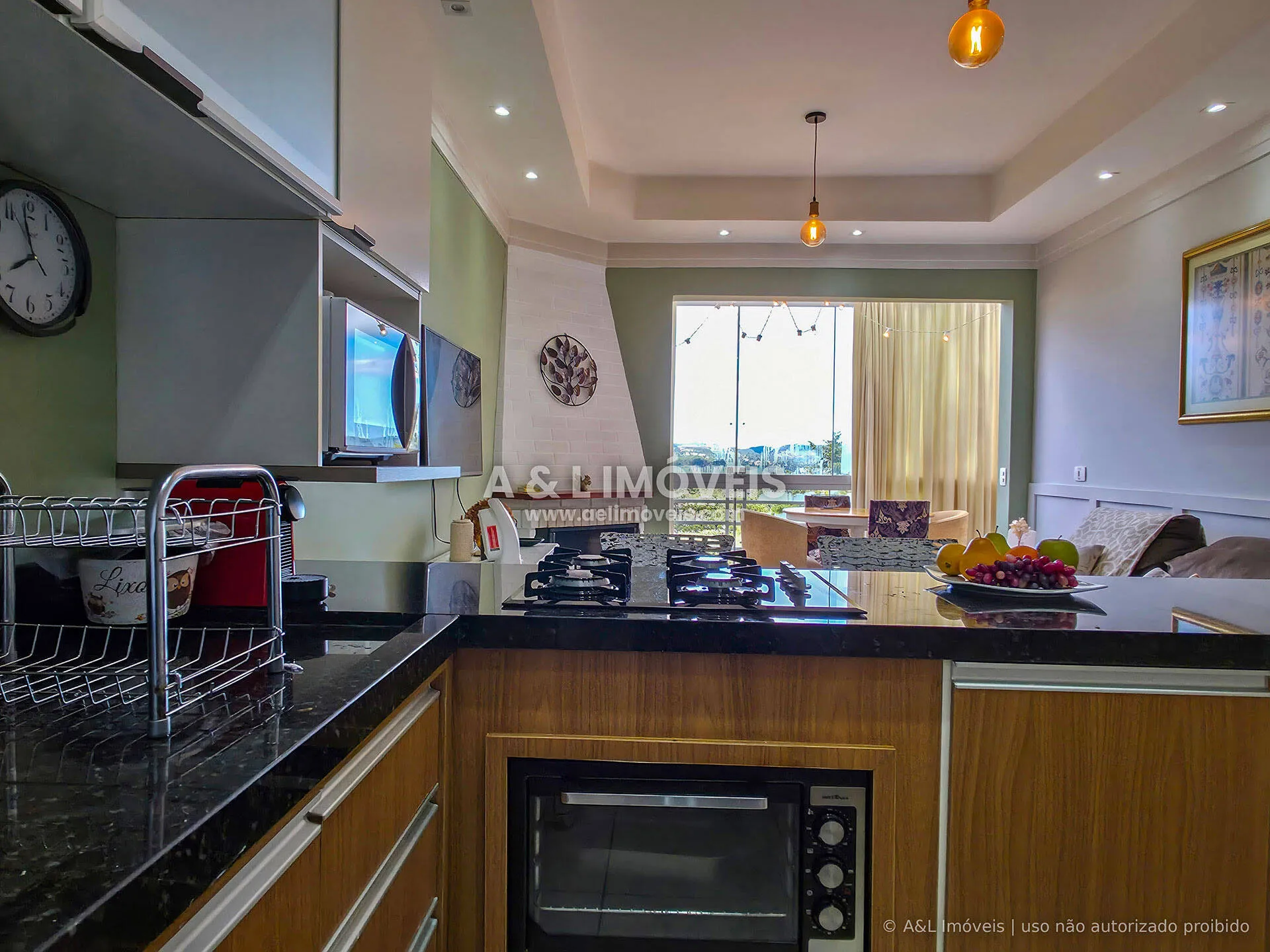 Imagem Duplex à venda na Vila Floresta | Lareira e vista para as montanhas