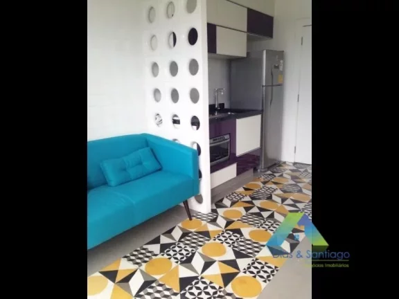 Imagem Pronto para morar Studio com 1 dormitório, área de lazer completa, a 500 metros do metrô Alto da Boa Vista.