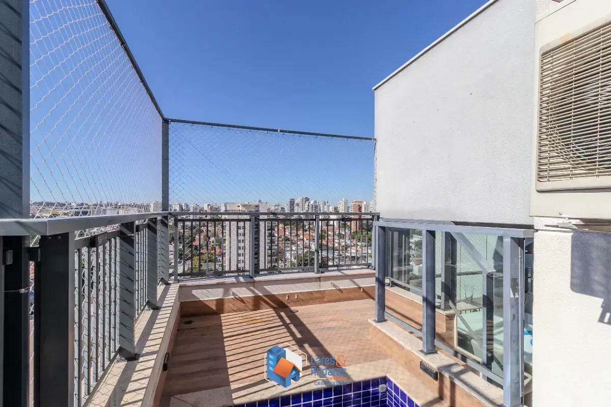 Imagem Cobertura para venda em Campo Belo com 3 quartos, sendo 2 suítes, 126m²