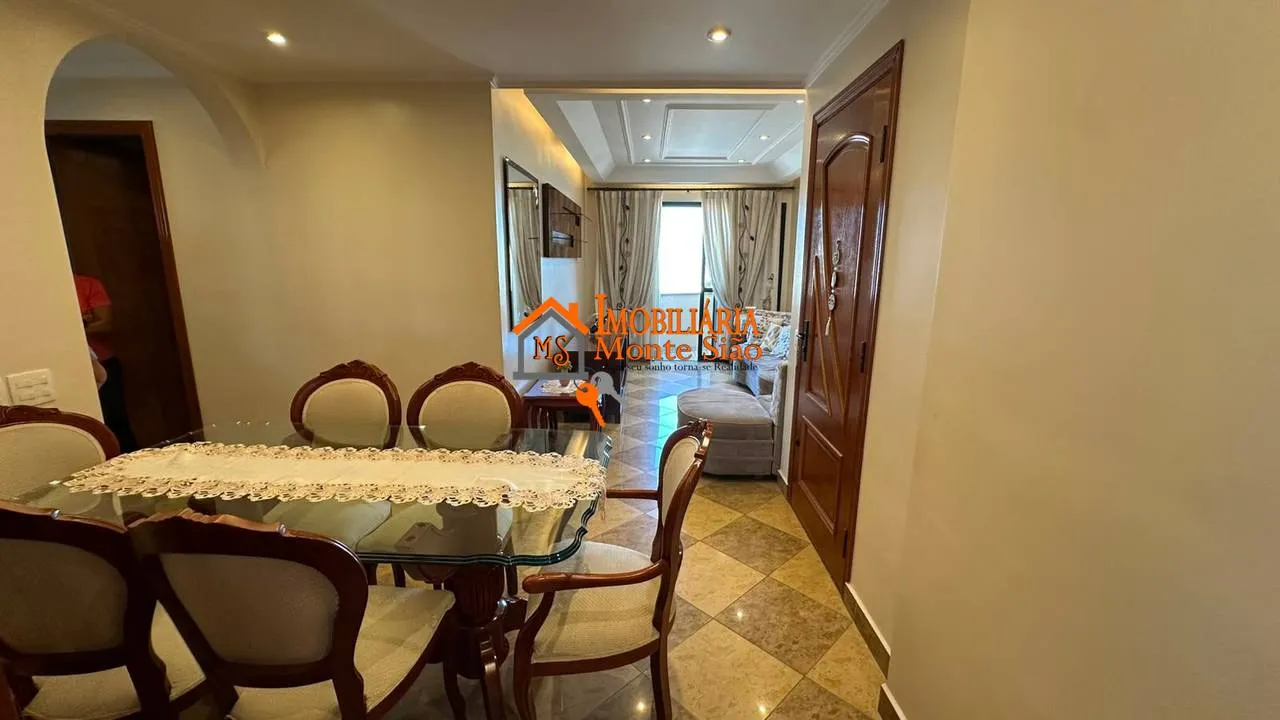 Imagem Apartamento com 3 dormitórios à venda, 90 m² por R$ 879.000,00 - Centro - Guarulhos/SP